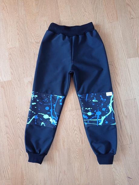 Zimné softshellové nohavice c, 68 - 140