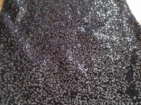 Flitrovaná sukňa, amisu,s