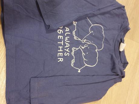 Tričko s dlhým rukávom, h&m,74