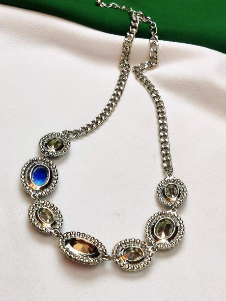 Bijou brigitte - náhrdelník s farebnými kryštálmi, bijou brigitte