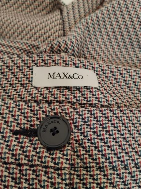 Max&co. elegantné vzorované nohavice, 36