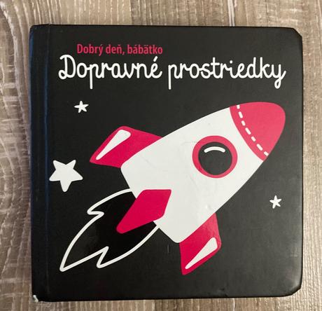 Knižka pre bábätká dopravné prostriedky, 