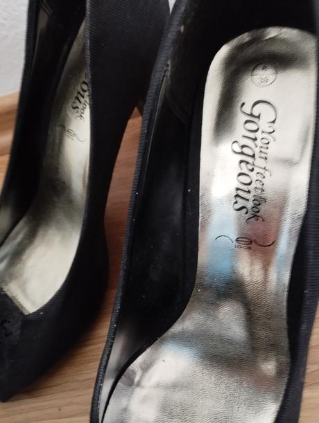 Čierne lodičky new look č.39, new look,39