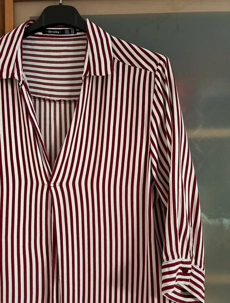 Blúzka s 3/4 rukávmi, bershka,m