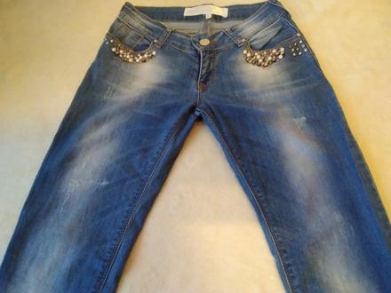 Luxusné elaticke skiny jeansy, s