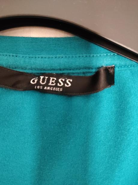 Dámsky tyrkysový elastický top, guess, xs, guess,xs