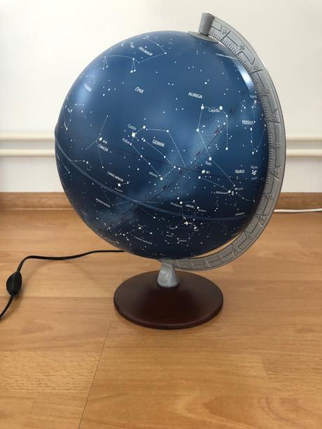 Globus svietiaci so súhvezdiami, 