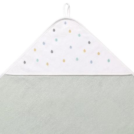 Babyono 141/11 froté osuška s kapucňou mätová 76x7, 