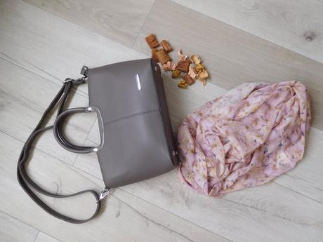 Lara bags kabelka nová šedá, lara bags