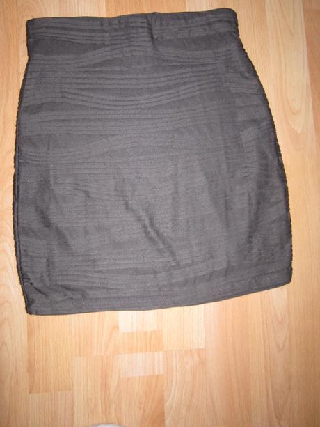 Sivá sukňa na gumičku, only,s