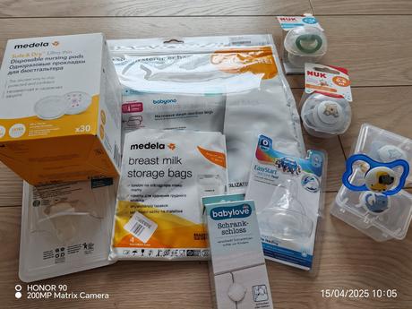 Medela sáčky a cumlíky, 