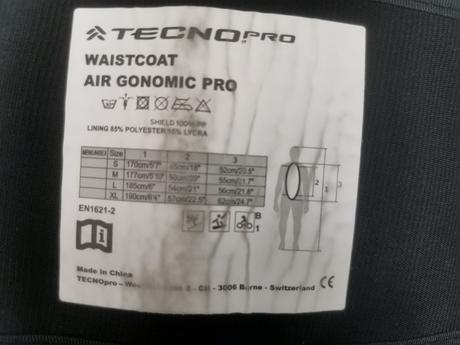 Chranič chrbta/korytnačka tecnopro, 