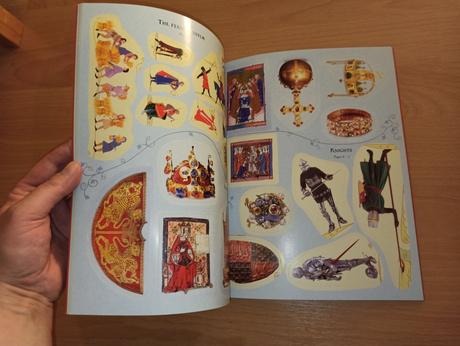 The usborne middle ages sticker book, 