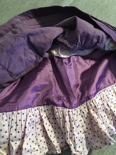 Suknička na zimu, mariquita,98