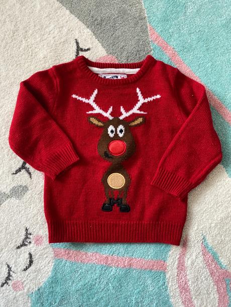 Vianocny svetrik, rebel,98