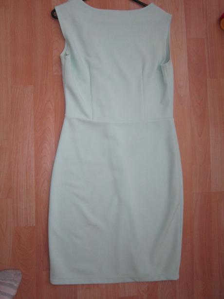 Moon collection -šaty mentolovej farby, m