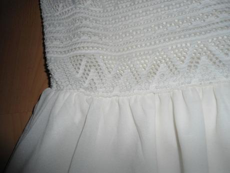 Kremove damske / dievcenske saty, reserved,m