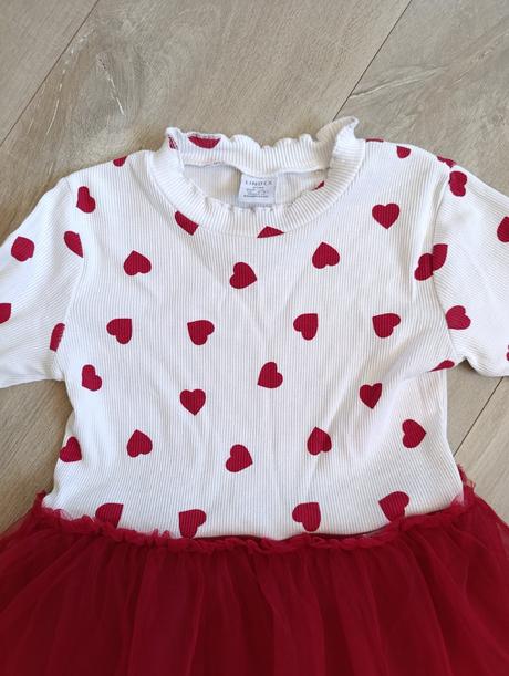 Lindex šaty srdiečka, lindex,110