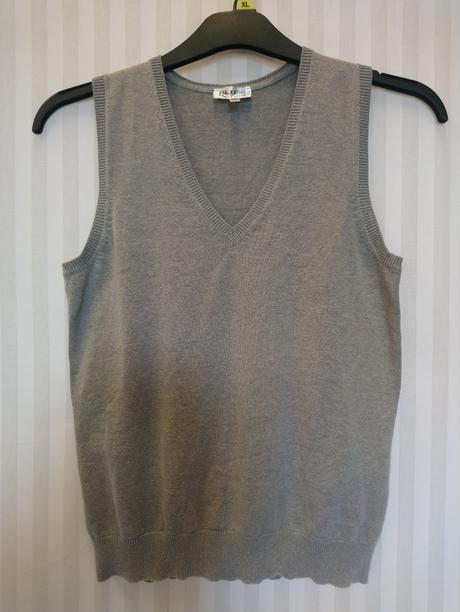 Dámska sivá tenká vesta, blue motion, m, m