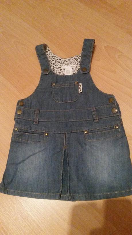 Nevyuzita suknicka na traky, h&m,80