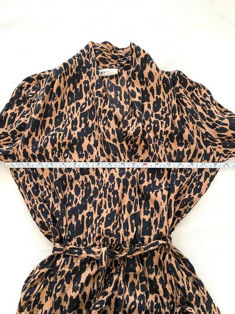 Viskózové šaty značky ganni, s