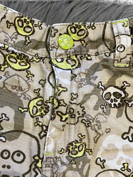 Chlapčenské kraťasy s lebkami h&m (86), h&m,86