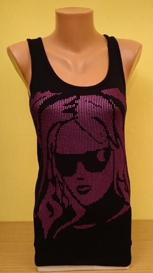 Dámsky elastický top, fishbone, fishbone,m