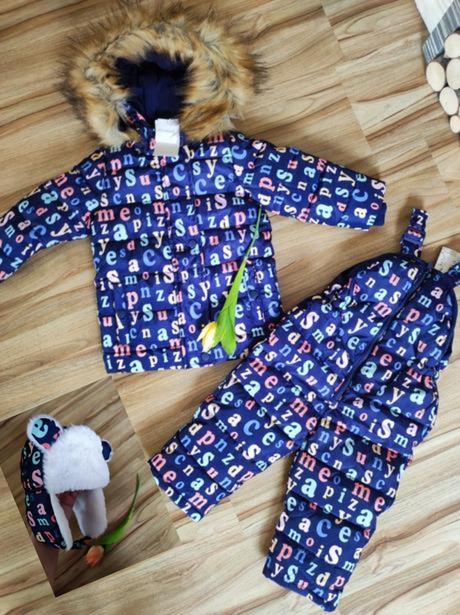 Zimný komplet bunda, otepľovaky a čiapka reserved, reserved,92