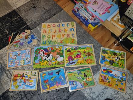 Puzzle hry pre najmensich ks 1.5 eur, 