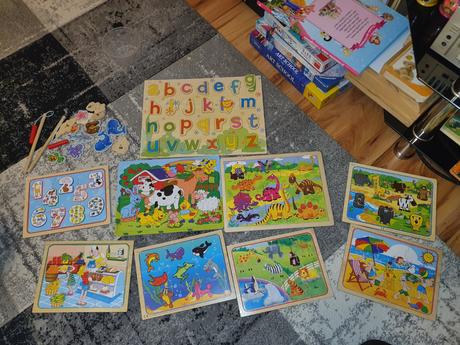 Puzzle hry pre najmensich ks 1.5 eur, 