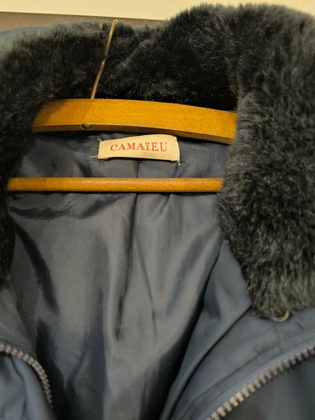 Tmavomodrá zimná bunda, camaieu,44