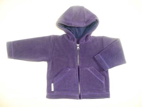 Flisová mikina s kapucňou, 80