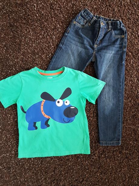 Rifle + tricko na 5-6rokov, f&f,116