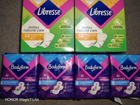 Dámske hygienické potreby libresse, 