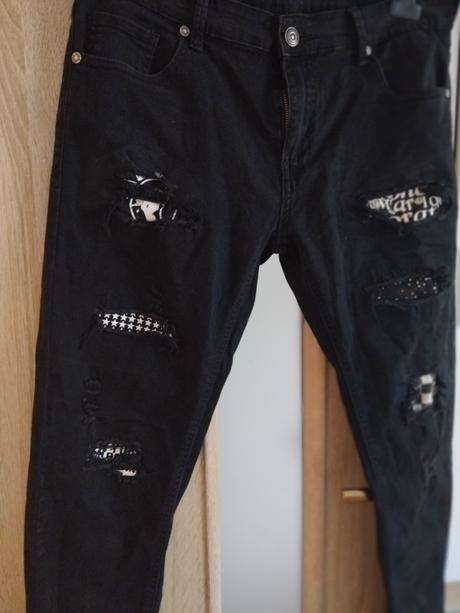 Rifle čierne xl, xl