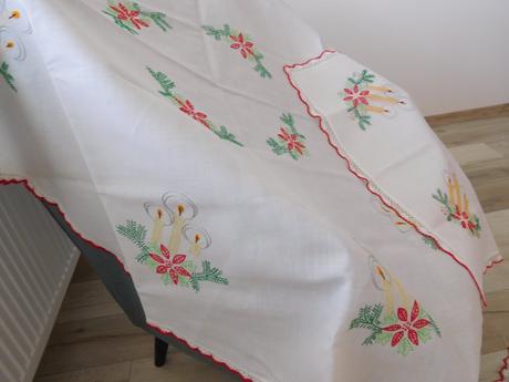 Vianočný set obrusov,