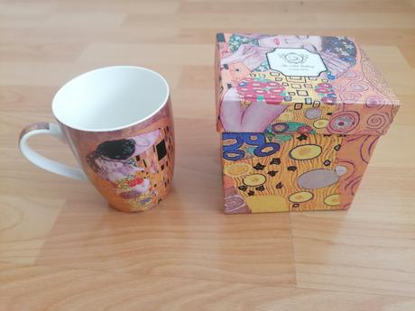 Pohár gustáv klimt v darčekovom balení,