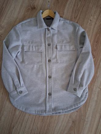 Košeľová oversize bunda, esmara,s