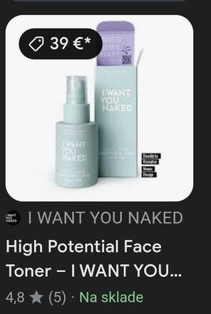 Luxusné tonikum (svieža pleť, vyhladenie), 