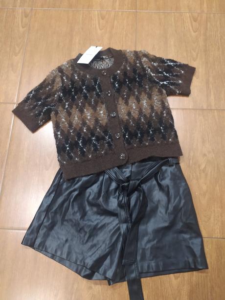 Koženkové kraťasy, new yorker,l