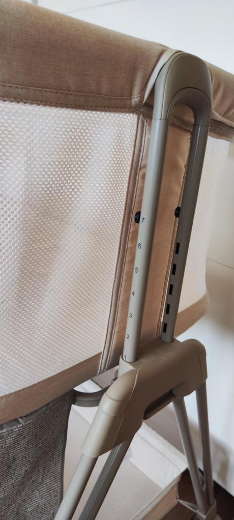 Postieľka polohovateľná lionelo luna 2v1 beige - s, šírka (cm): 60,dĺžka (cm): 100