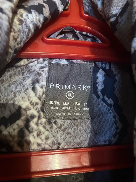 Dámska zimná bunda,, primark,xl