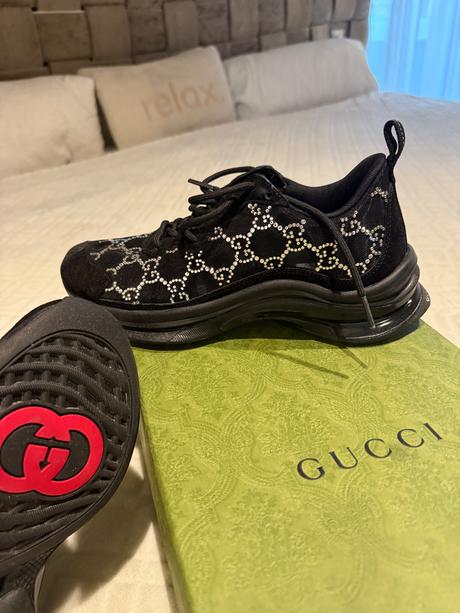 Gucci tenisky original - trblietave, gucci,36