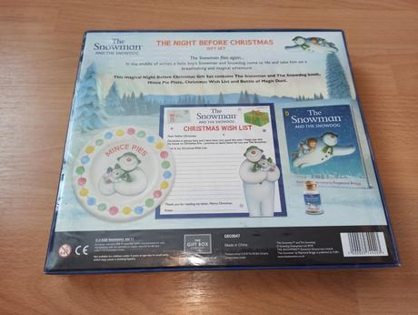 The snowman snowdog gift set,