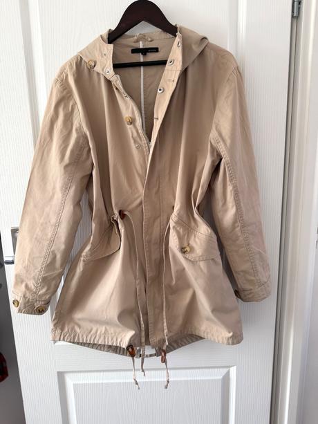 Štýlový bavlnený parka škandinávsky dizajn, m