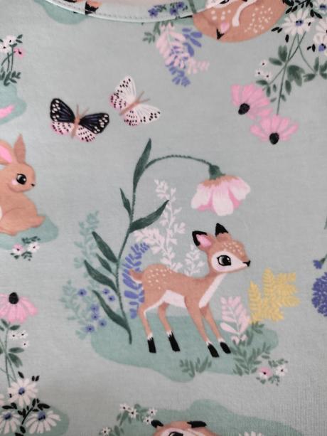 Dievčenské bavlnené šaty, h&m,134