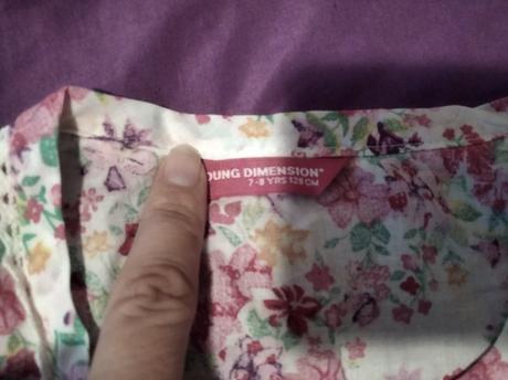 Kvetovana bluzka, young dimension,128