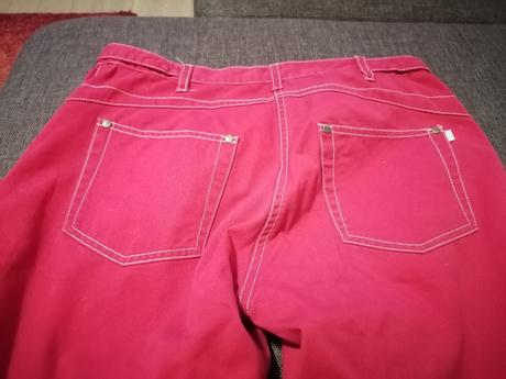 Cervene 3/4 nohavice 40, 40