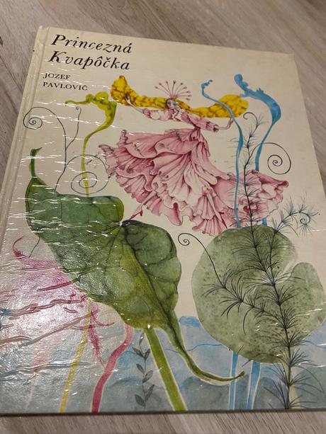 Stará retro rozprávka princezná kvapôčka, 