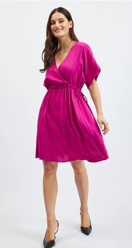 Šaty z viskózy, orsay,m